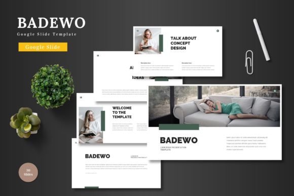 Badewo - Google Slide Template: Your Next Presentation Upgrade