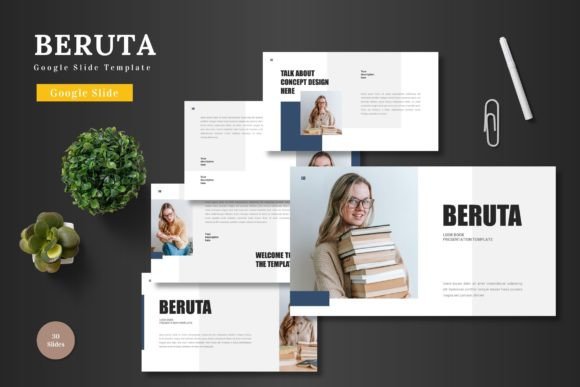 Beruta – Google Slide Template for Polished Presentations