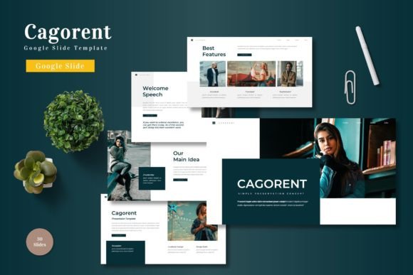 Cagorent - Google Slide Template: Elevate Your Presentations