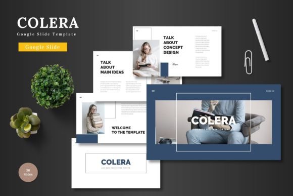 Colera: A Clean, Multipurpose Google Slides Template