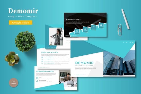 Demomir: A Versatile Google Slide Template for Modern Presentations