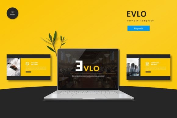 Evlo - Keynote Template for Modern Presentations