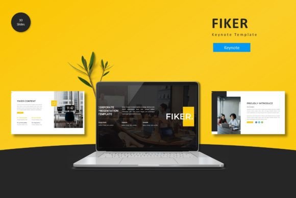 Fiker - Keynote Template: Create Polished, Professional Presentations
