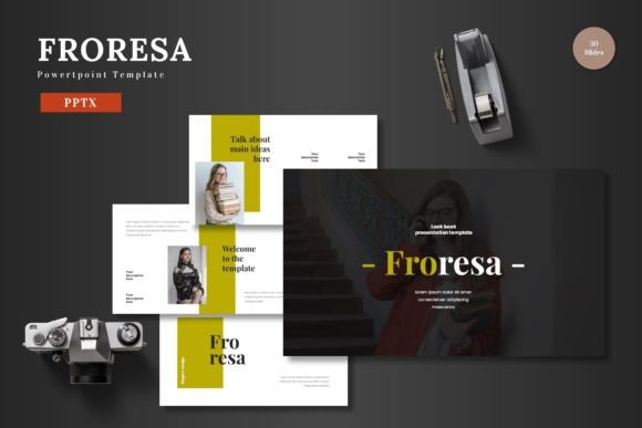Froresa - Powerpoint Template: Your All-in-One Presentation Solution