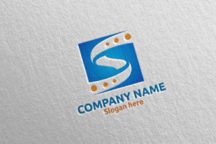 Letter S Logo Design 63: A Modern Mark for Finance & Tech