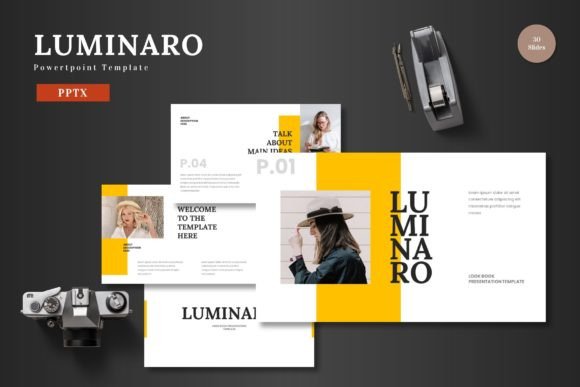 Luminaro - Powerpoint Template for Modern Presentations