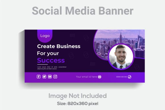 Professional Social Media Banner Template for Digital Design