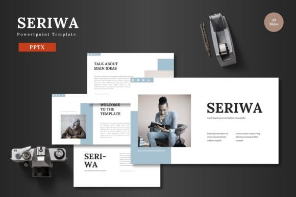 Seriwa Powerpoint Template: A Modern Tool for Polished Presentations