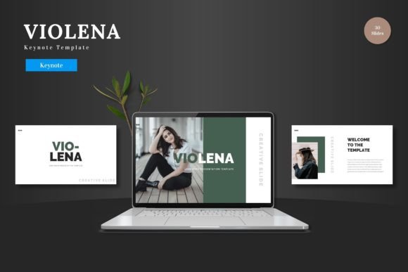 Violena - Keynote Template: A Modern Design Asset